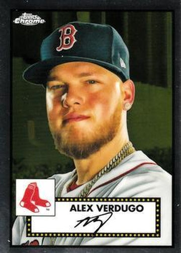 #240 Alex Verdugo - Boston Red Sox - 2021 Topps Chrome Platinum Anniversary Baseball