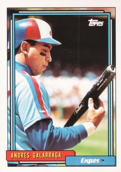 #240 Andres Galarraga - Montreal Expos - 1992 Topps Baseball