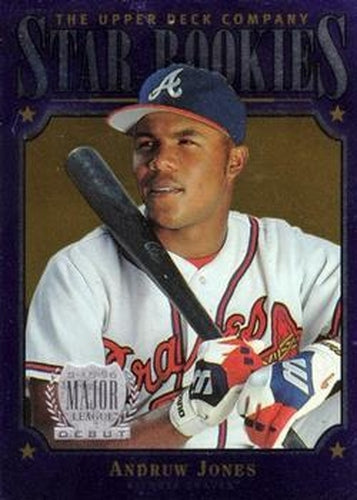 #240 Andruw Jones - Atlanta Braves - 1997 Upper Deck Baseball