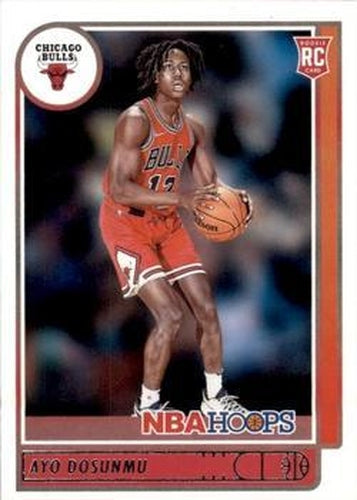 #240 Ayo Dosunmu - Chicago Bulls - 2021-22 Hoops Basketball