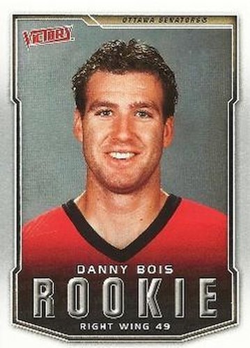 #240 Danny Bois - Ottawa Senators - 2007-08 Upper Deck Victory Hockey