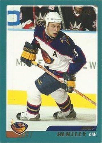 #240 Dany Heatley - Atlanta Thrashers - 2003-04 O-Pee-Chee Hockey
