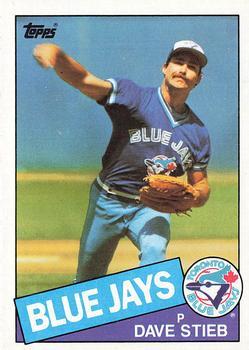 #240 Dave Stieb - Toronto Blue Jays - 1985 Topps Baseball