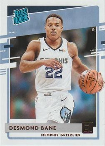 #240 Desmond Bane - Memphis Grizzlies - 2020-21 Donruss Basketball