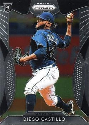 #240 Diego Castillo - Tampa Bay Rays - 2019 Panini Prizm Baseball