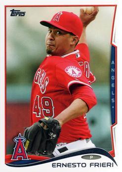 #240 Ernesto Frieri - Los Angeles Angels - 2014 Topps Baseball