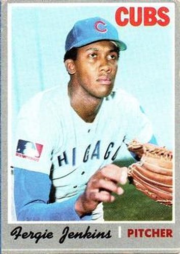#240 Fergie Jenkins - Chicago Cubs - 1970 Topps Baseball