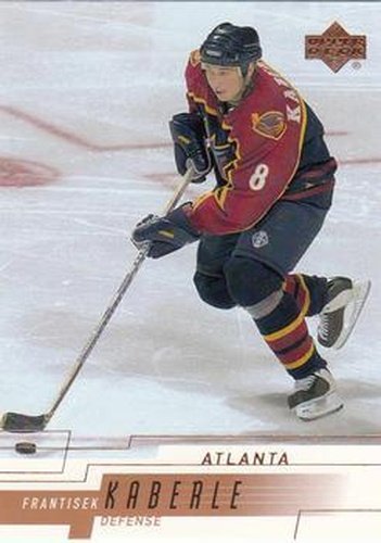 #240 Frantisek Kaberle - Atlanta Thrashers - 2000-01 Upper Deck Hockey