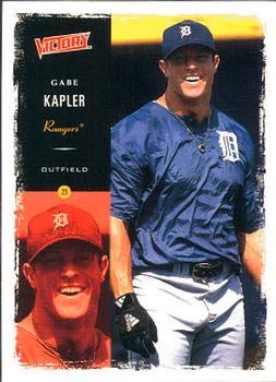 #240 Gabe Kapler - Texas Rangers - 2000 Upper Deck Victory Baseball
