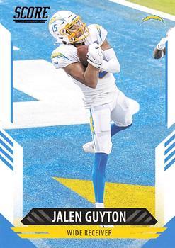 #240 Jalen Guyton - Los Angeles Chargers - 2021 Score Football