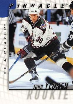 #240 Juha Ylonen - Phoenix Coyotes - 1997-98 Pinnacle Be a Player Hockey