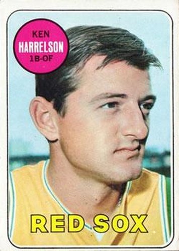 #240 Ken Harrelson - Boston Red Sox - 1969 Topps Baseball