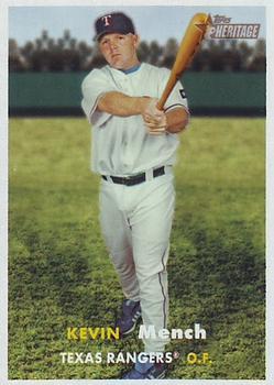 #240 Kevin Mench - Texas Rangers - 2006 Topps Heritage Baseball