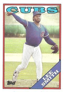 #240 Lee Smith - Chicago Cubs - 1988 Topps Baseball