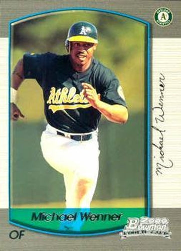 #240 Michael Wenner - Oakland Athletics - 2000 Bowman Baseball