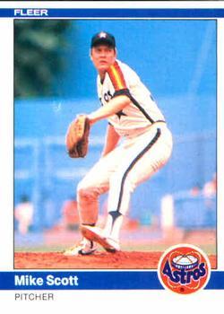 #240 Mike Scott - Houston Astros - 1984 Fleer Baseball