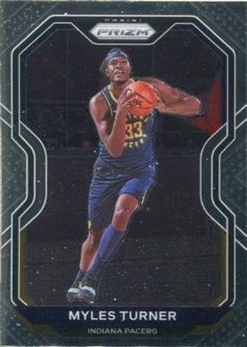 #240 Myles Turner - Indiana Pacers - 2020-21 Panini Prizm Basketball