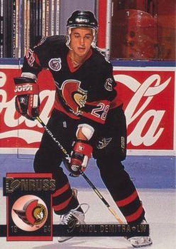 #240 Pavol Demitra - Ottawa Senators - 1993-94 Donruss Hockey