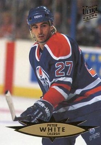 #240 Peter White - Edmonton Oilers - 1995-96 Ultra Hockey