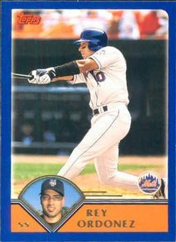 #240 Rey Ordonez - New York Mets - 2003 Topps Baseball