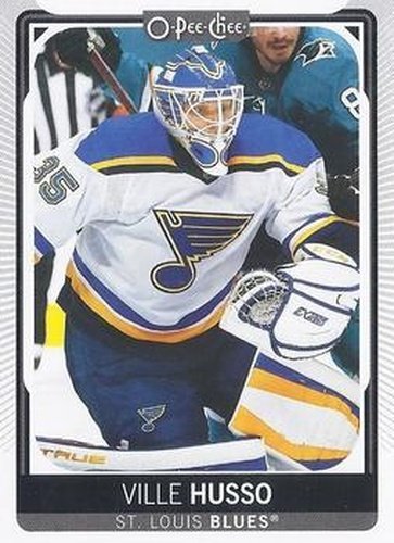 #240 Ville Husso - St. Louis Blues - 2021-22 O-Pee-Chee Hockey