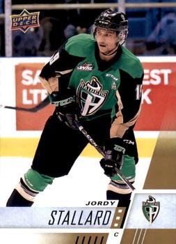 #240 Jordy Stallard - Prince Albert Raiders - 2017-18 Upper Deck CHL Hockey