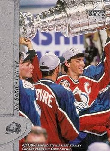 #240 Joe Sakic - Colorado Avalanche - 1996-97 Upper Deck Hockey