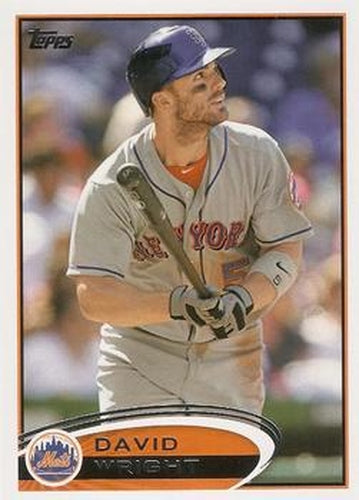 #240 David Wright - New York Mets - 2012 Topps Baseball