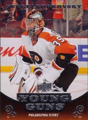#240 Sergei Bobrovsky - Philadelphia Flyers - 2010-11 Upper Deck Hockey