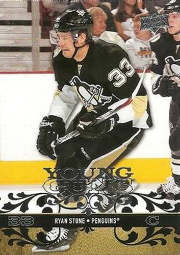 #240 Ryan Stone - Pittsburgh Penguins - 2008-09 Upper Deck Hockey