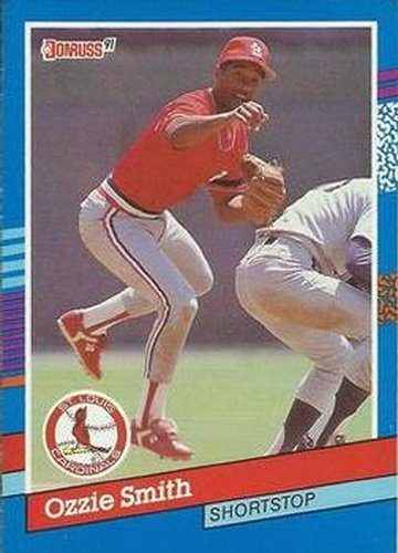 #240 Ozzie Smith - St. Louis Cardinals - 1991 Donruss Baseball