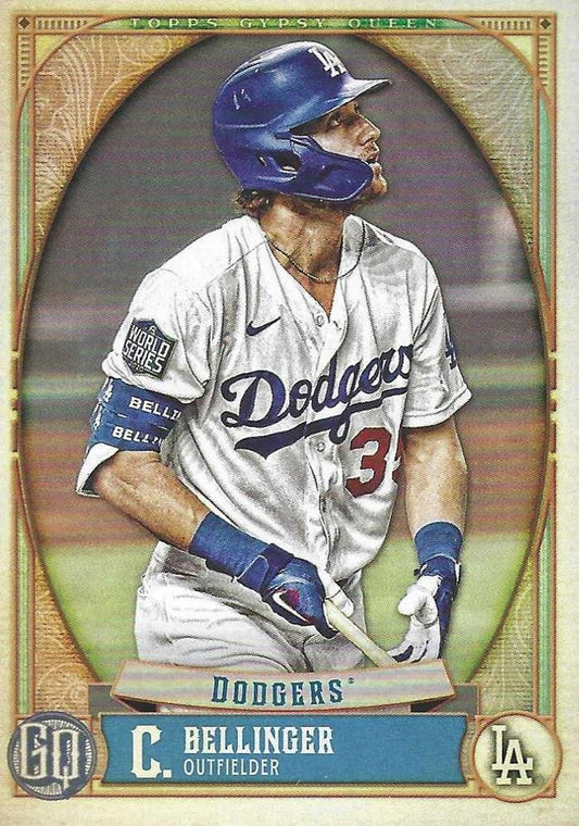 #240 Cody Bellinger - Los Angeles Dodgers - 2021 Topps Gypsy Queen Baseball
