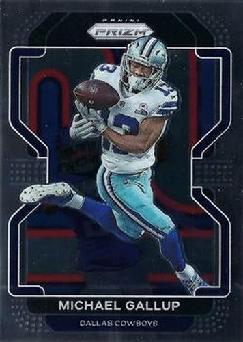 #240 Michael Gallup - Dallas Cowboys - 2021 Panini Prizm Football