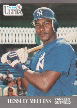 #240 Hensley Meulens - New York Yankees - 1991 Ultra Baseball