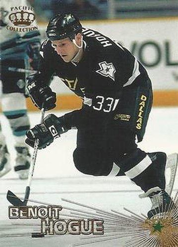 #240 Benoit Hogue - Dallas Stars - 1997-98 Pacific Crown Hockey
