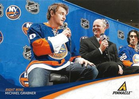 #240 Michael Grabner - New York Islanders - 2011-12 Panini Pinnacle Hockey