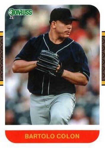 #240 Bartolo Colon - Cleveland Indians - 2021 Donruss Baseball