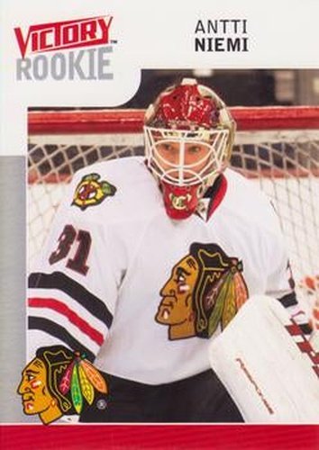 #241 Antti Niemi - Chicago Blackhawks - 2009-10 Upper Deck Victory Hockey