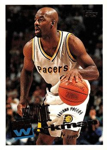 #241 Haywoode Workman - Indiana Pacers - 1995-96 Topps Basketball