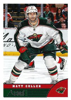 #241 Matt Cullen - Minnesota Wild - 2013-14 Score Hockey
