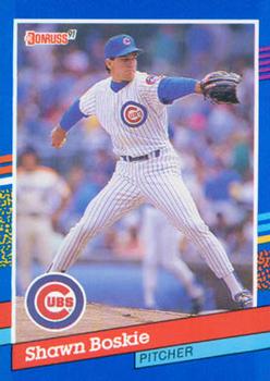 #241 Shawn Boskie - Chicago Cubs - 1991 Donruss Baseball