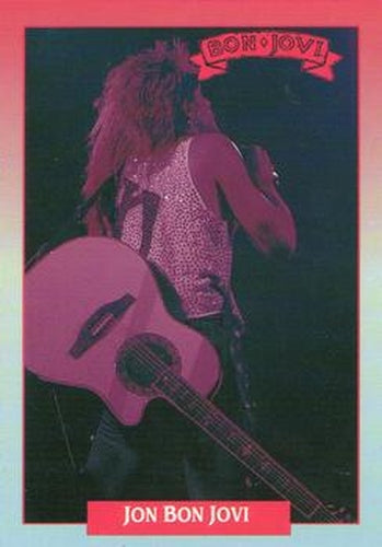 #241 Jon Bon Jovi - 1991 Brockum Rock Cards