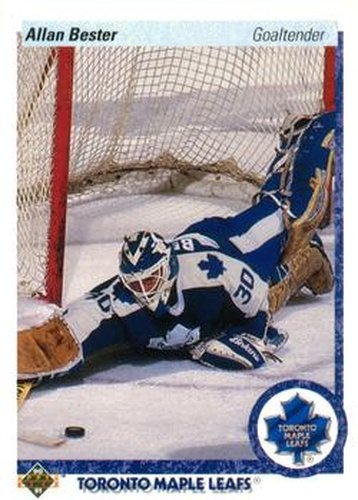 #241 Allan Bester - Toronto Maple Leafs - 1990-91 Upper Deck Hockey