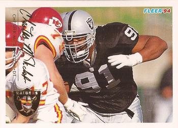 #241 Chester McGlockton - Los Angeles Raiders - 1994 Fleer Football