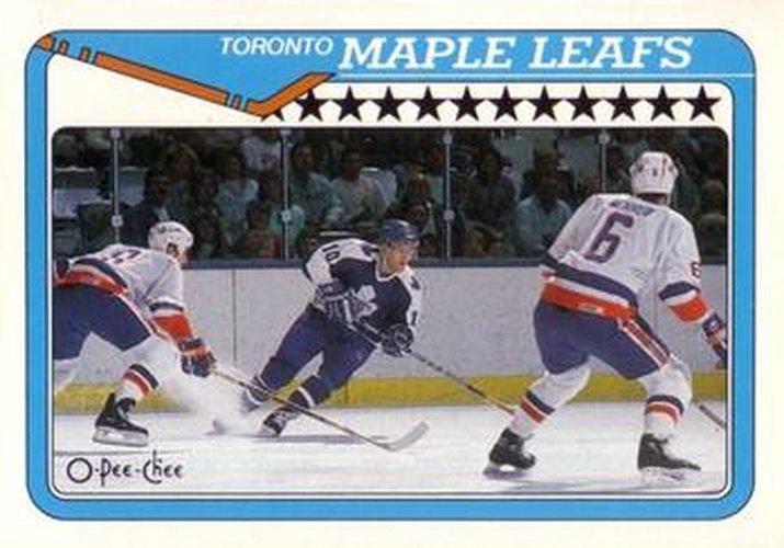#241 Toronto Maple Leafs - Toronto Maple Leafs - 1990-91 O-Pee-Chee Hockey