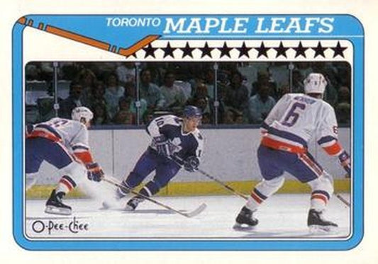 #241 Toronto Maple Leafs - Toronto Maple Leafs - 1990-91 O-Pee-Chee Hockey