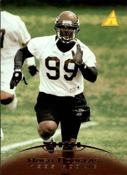 #241 Hugh Douglas - New York Jets - 1995 Pinnacle Football