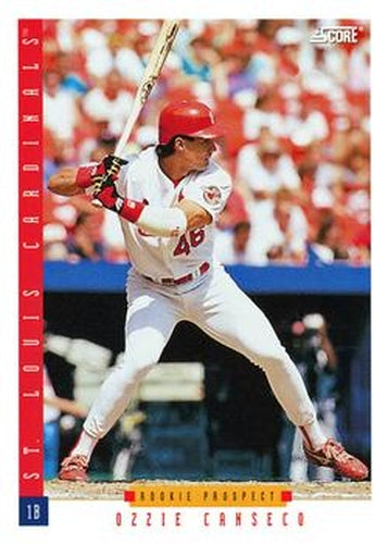 #241 Ozzie Canseco - St. Louis Cardinals - 1993 Score Baseball