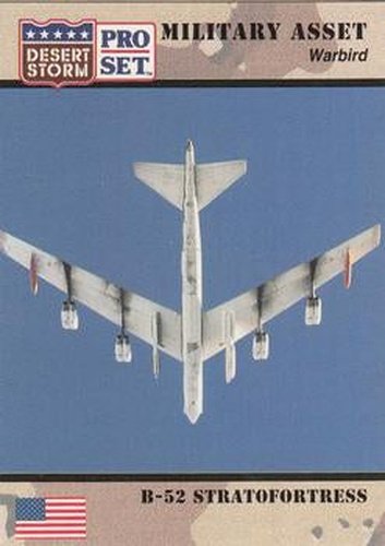 #241 B-52 Stratofortress - 1991 Pro Set Desert Storm