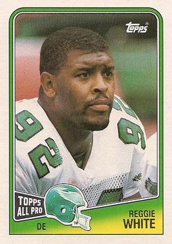#241 Reggie White - Philadelphia Eagles - 1988 Topps Football